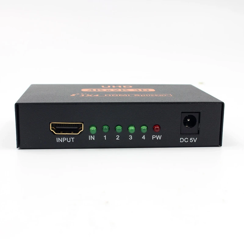UHD 4K * 2K 3D 1 в 4 out 1X4 порта HDMI Сплиттер концентратор ретранслятор усилитель Full HD 2160P
