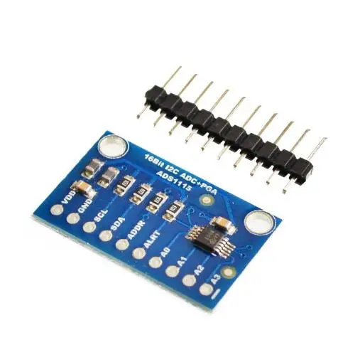 1 шт. 16 бит I2C ADS1115 модуль ADC 4 канала с усилителем Pro для arduino RPi|amplifier module|channel amplifier4 g |