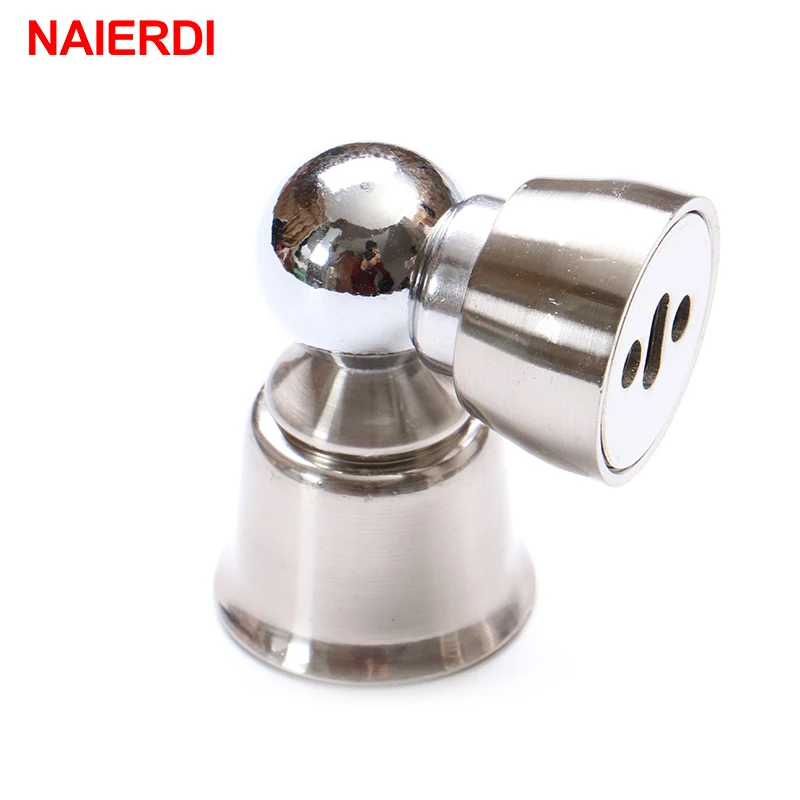 Магнитный держатель двери NAIERDI 304 из нержавеющей стали мощная мини пробка для