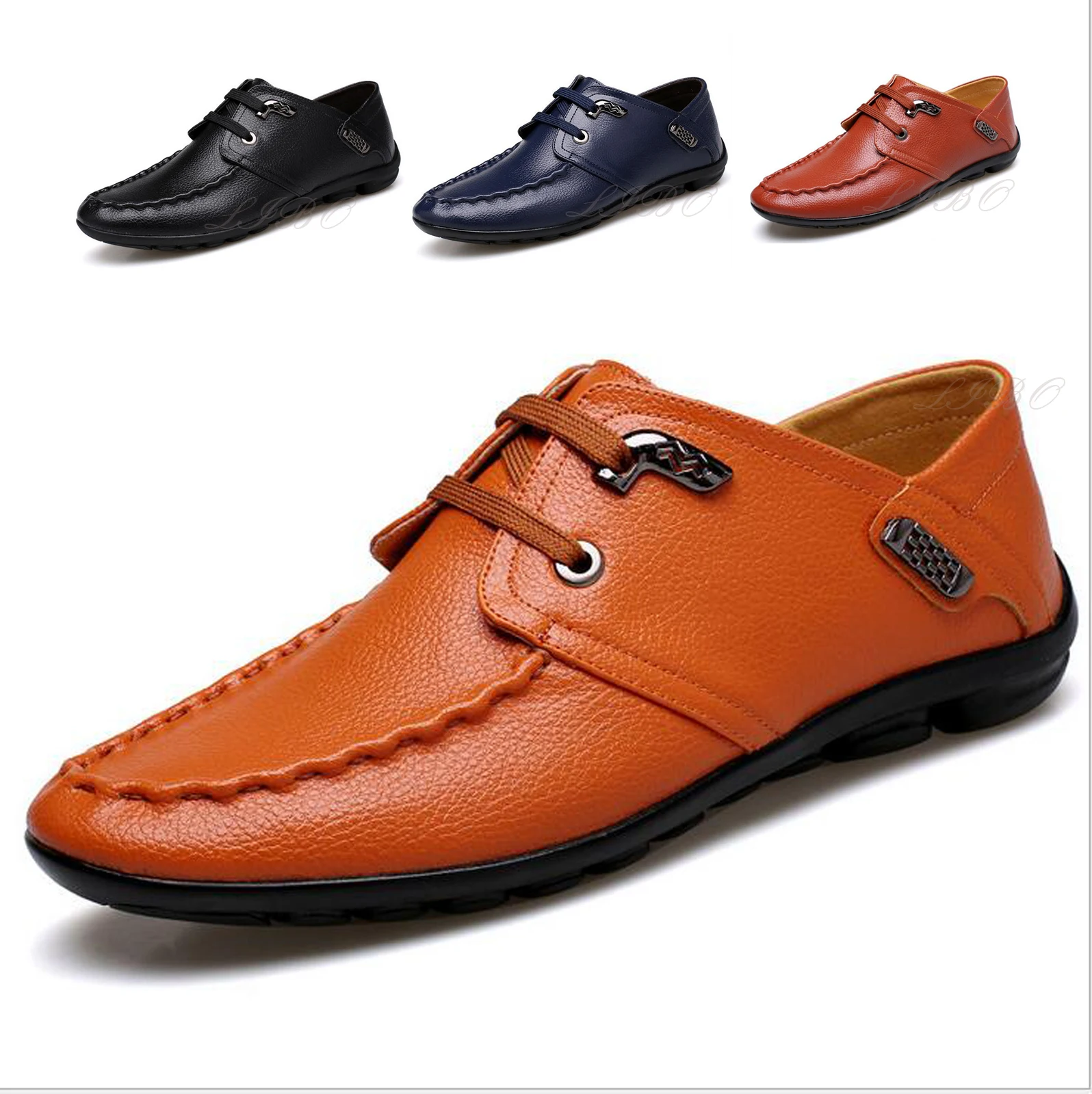 Мужская обувь весенняя повседневная мужская на плоской подошве удобная Lazzy