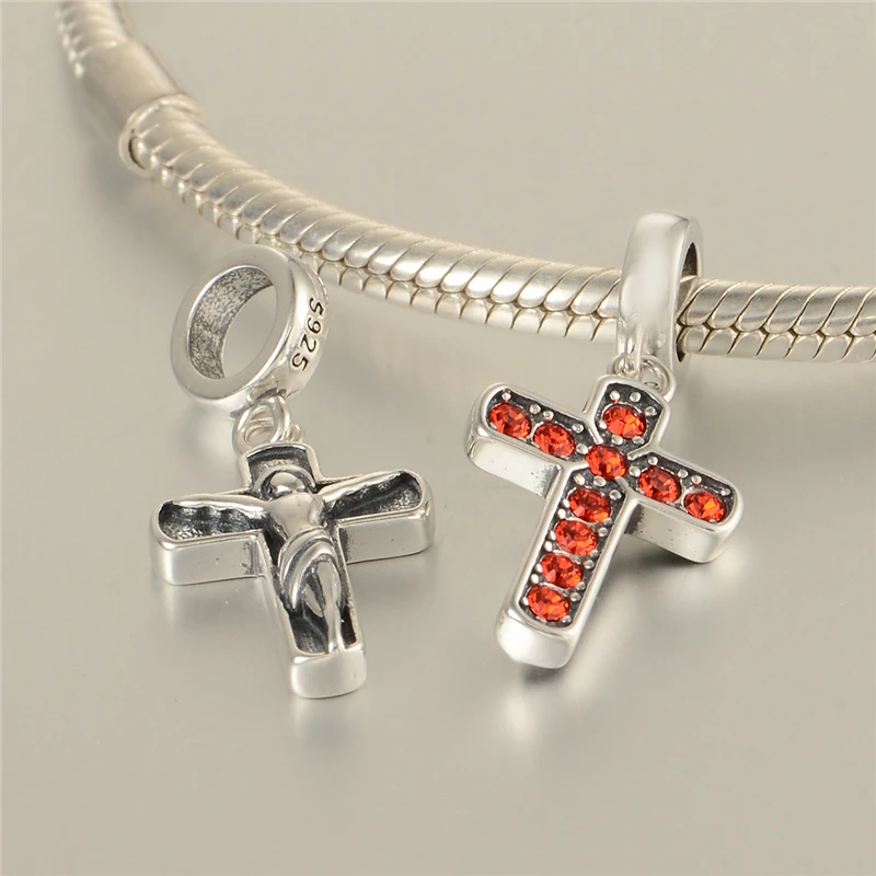 Классические Подвески в виде Креста для изготовления ювелирных изделий серебро