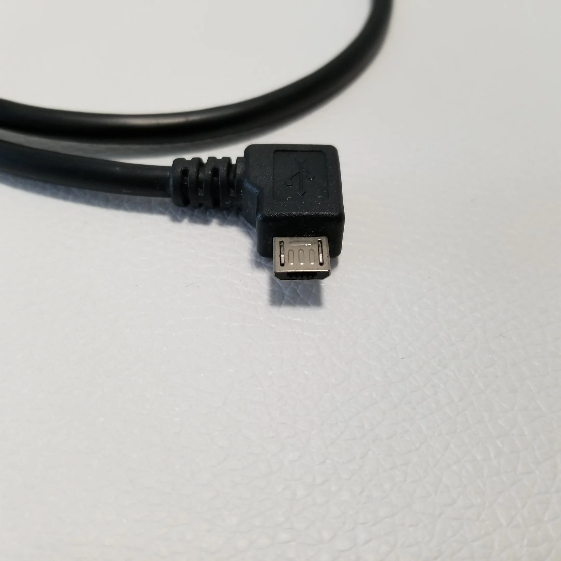 90 Degree Right Angle Micro USB to A Adapter Data Extension Cable for Mobile Phone PC Black 50cm | Компьютеры и офис