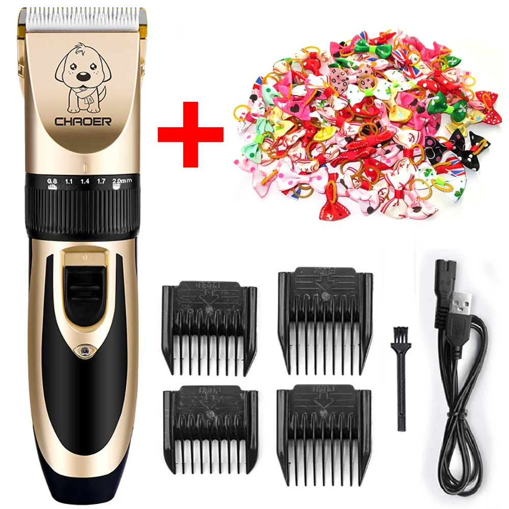 Аккумуляторный малошумный триммер для кошек и собак электрическая машинка