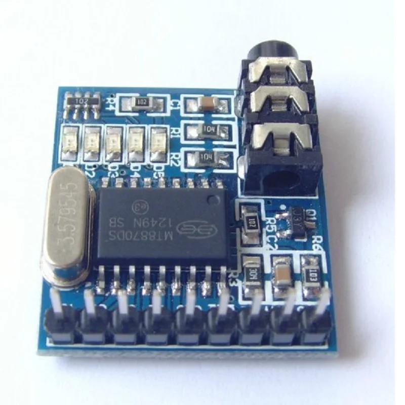 Glyduino XD-61 MT8870 DTMF модуль декодирования речи телефонный голосовой | Электронные