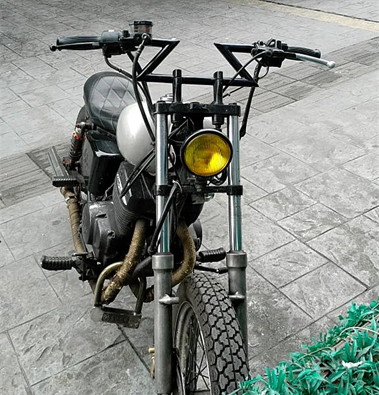 Мотоциклетные Ретро 22 мм 7/8 в форме молнии руль рычаг для Harley VRSC SOFTALL DYNA TOURING guidon
