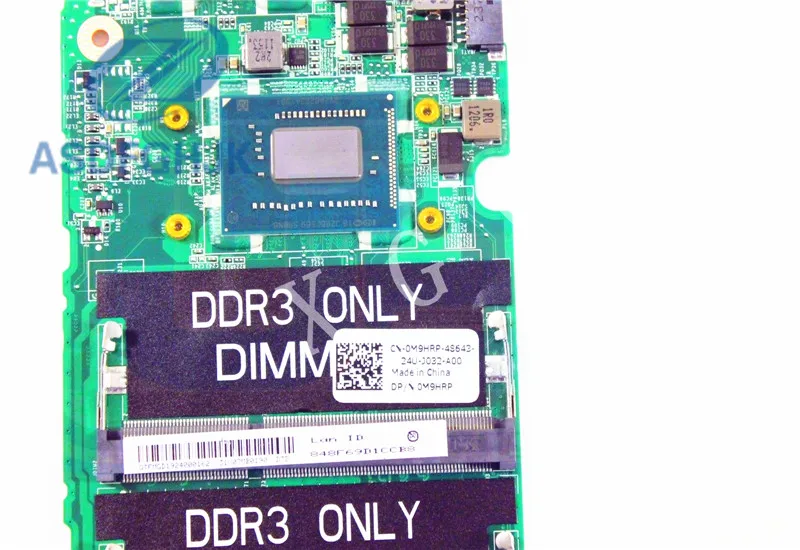 Материнская плата для ноутбука Dell Inspiron 5323 материнская M9HRP 0M9HRP CN-0M9HRP i7-3517U 1 9 ГГц DDR3