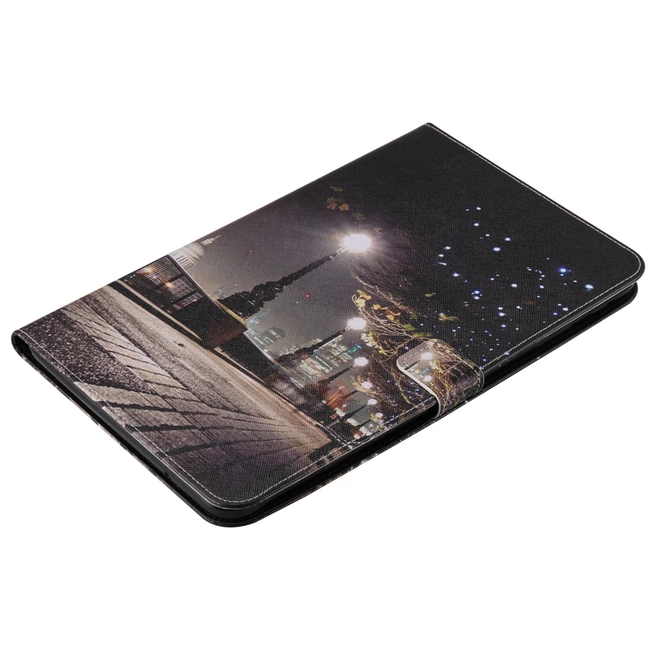 Складной чехол книжка для Samsung Galaxy Tab E 9 6 дюйма из ПУ кожи|Чехлы планшетов и