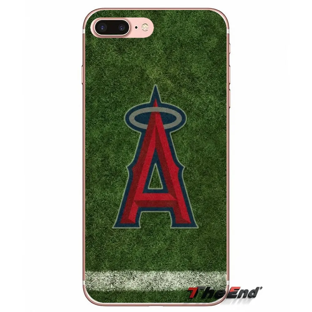 Soft Transparent Cases Covers Anaheim Angels For Samsung Galaxy S3 S4 S5 MINI S6 S7 edge S8 S9 Plus Note 2 3 4 5 8 | Мобильные