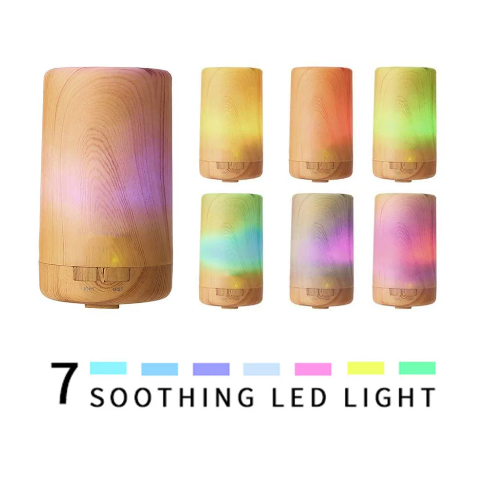 Автоматический Ароматический диффузор + увлажнитель ночник 3 в 1 ультразвуковой