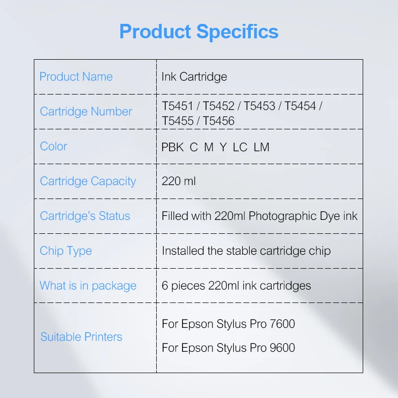 Фотографический картридж совместимый с Epson Stylus Pro 7600 9600 220 | Компьютеры и офис