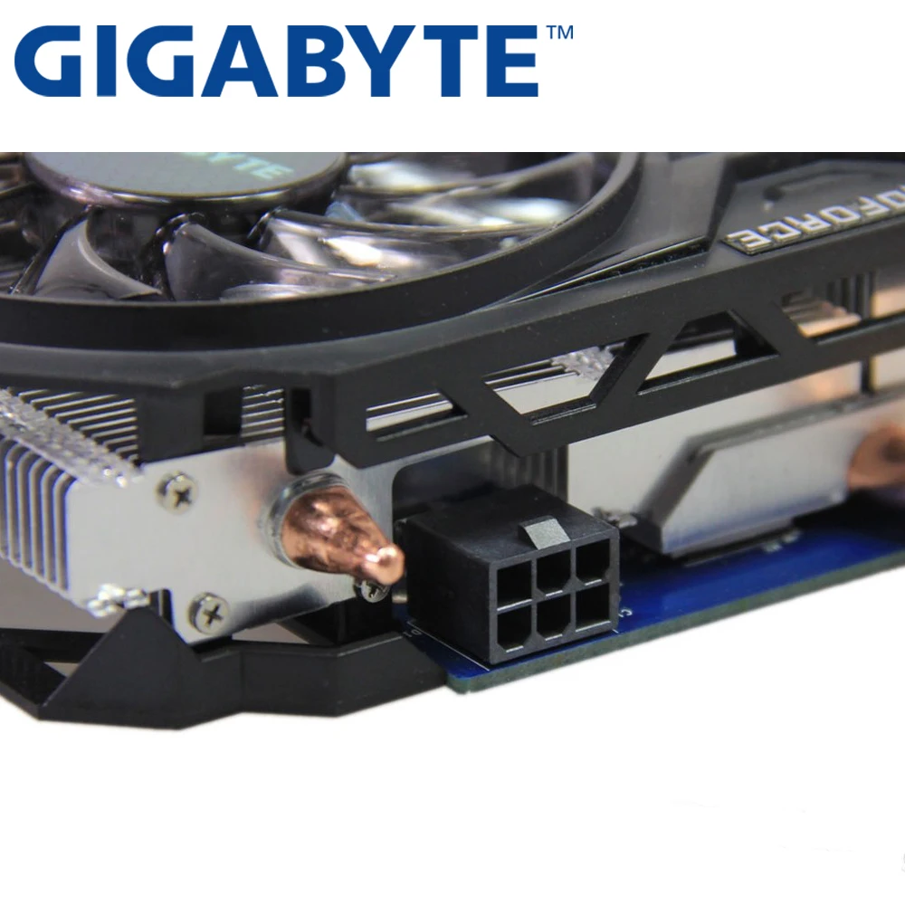 Видеокарта GIGABYTE Оригинал GTX 750 Ti 2 Гб 128 бит GDDR5 видеокарты для nVIDIA Geforce 750Ti Hdmi Dvi б/у VGA