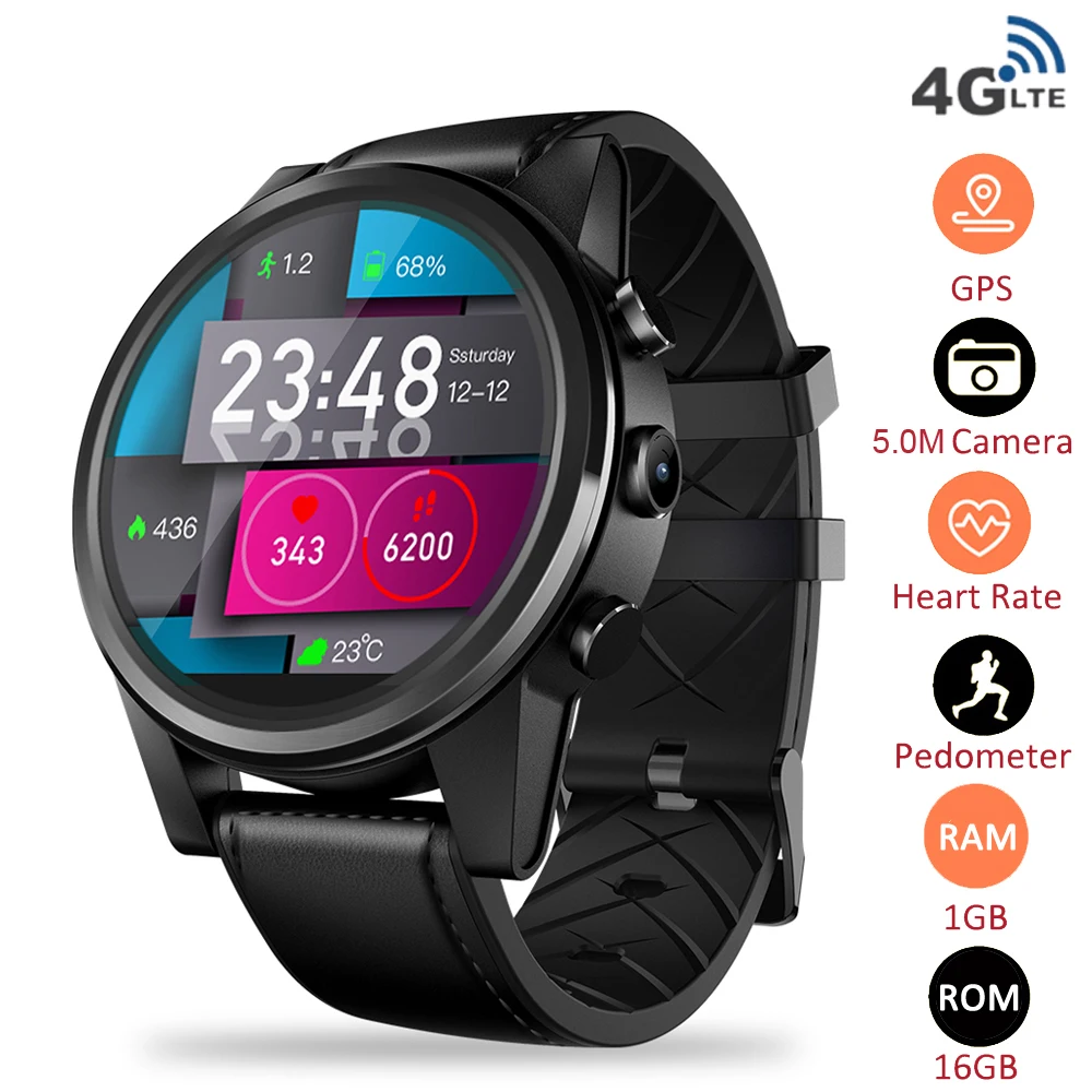 Thor 4 Pro Мобильный телефон Android 7 1 Smartwatch 4G Вызов Wi Fi ГБ ОЗУ 16 Гб ПЗУ mtk6739