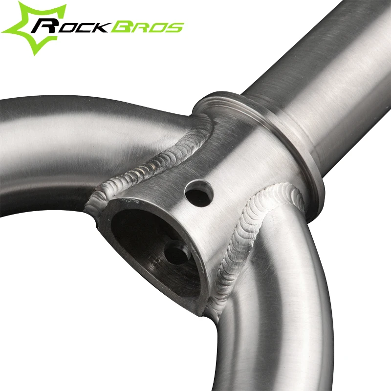 ROCKBROS титановая 26 &quot27 5&quot 700C жесткая вилка Ti для горного велосипеда Велосипедная