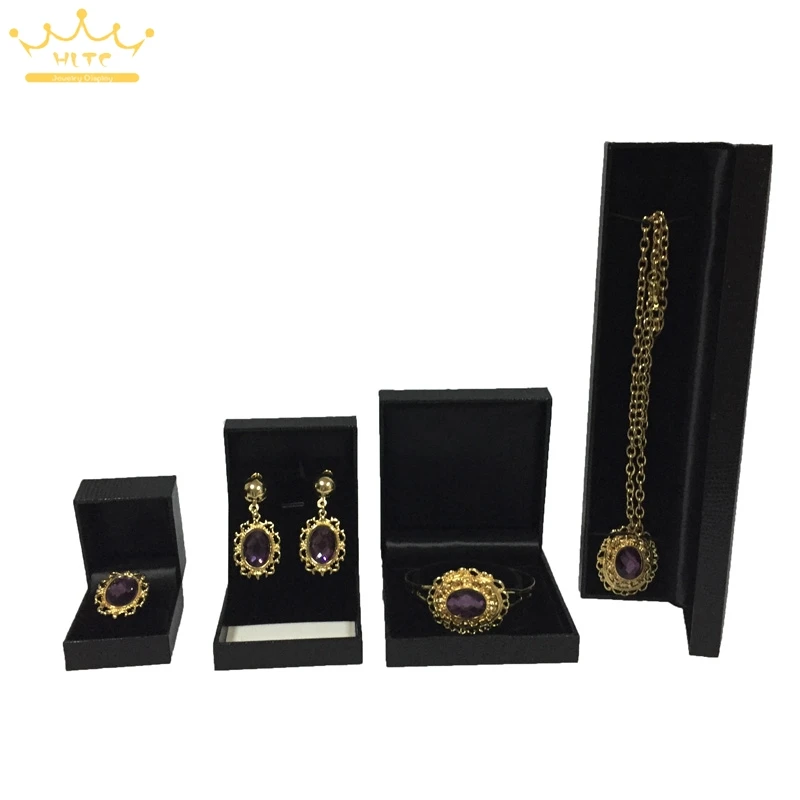 Шкатулка для ювелирных изделий из высококачественной искусственной кожи 4 вида