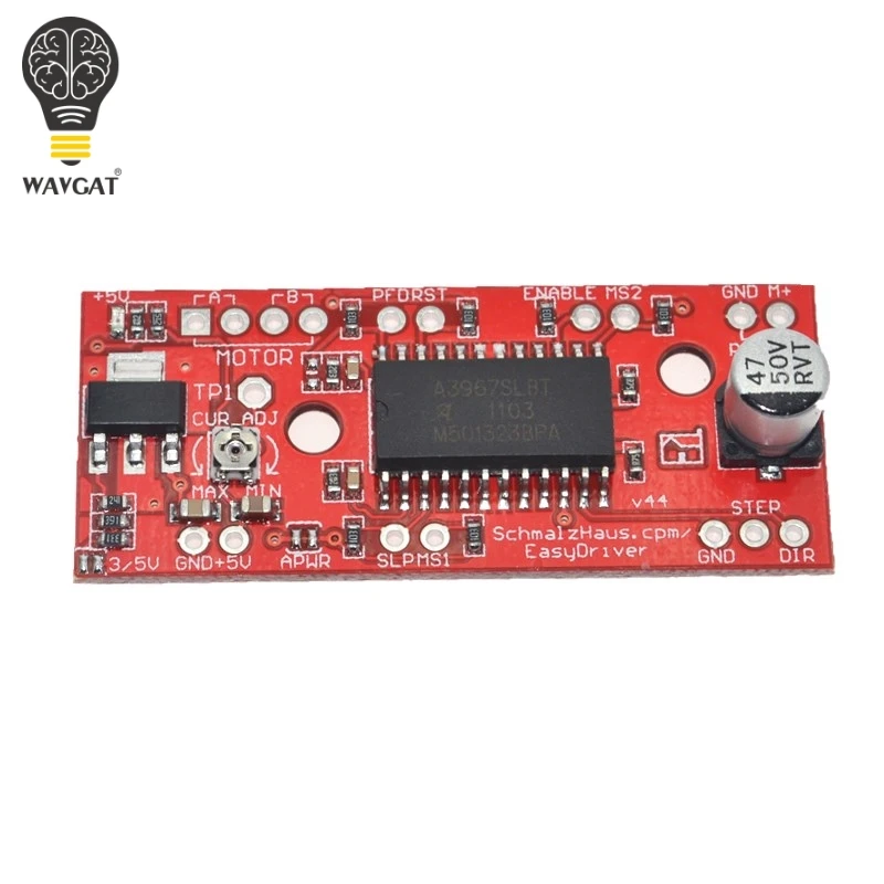 A3967 шаговый двигатель драйвер платы EasyDriver модуля V44C2A4 AEAK|driver for stepper motor|driver 3darduino