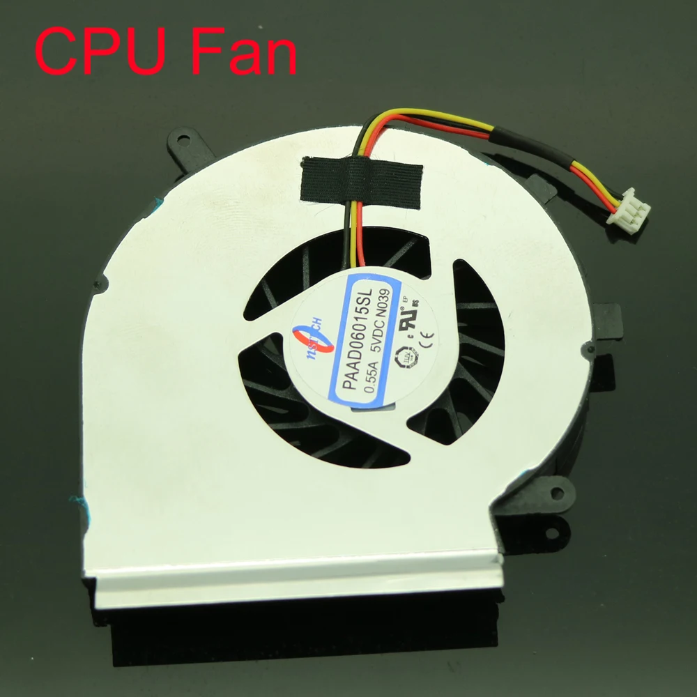 Бесплатная доставка Новый 3-контактный вентилятор PAAD06015SL DC5V 0.55A для MSI GE62 GE72 PE60 PE70