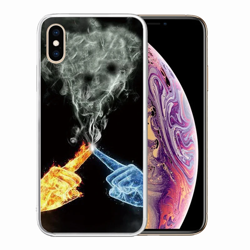 Мягкий силиконовый прозрачный ТПУ чехол для iPhone 11 Pro Max XS XR X 8 Plus 7 6S 5S 5 SE прочный