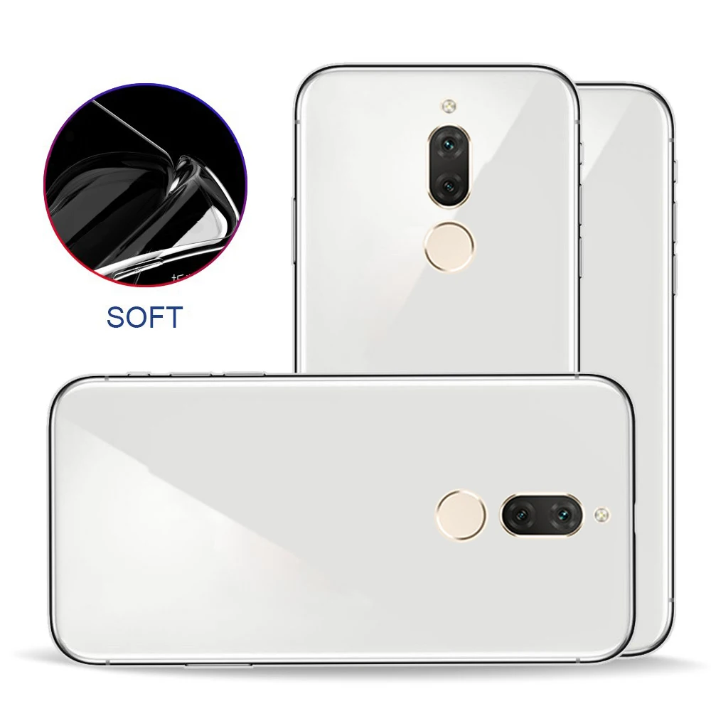 Mobile phone case for Huawei mate10lite protective cover anti-fall simple business transparent | Мобильные телефоны и