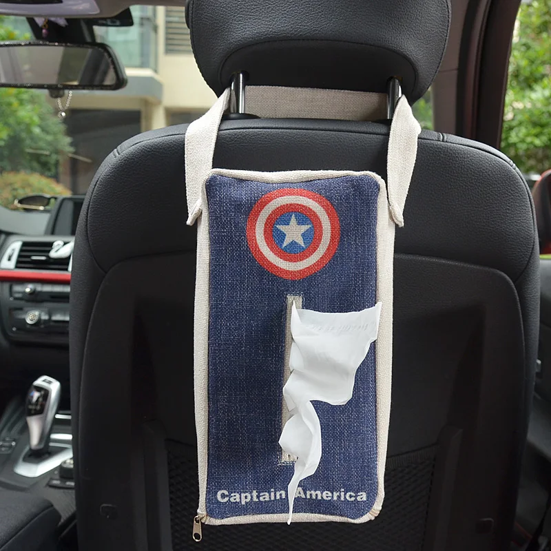 Автомобильные аксессуары Герои Союза мультфильм автомобиль коробка ткани висит