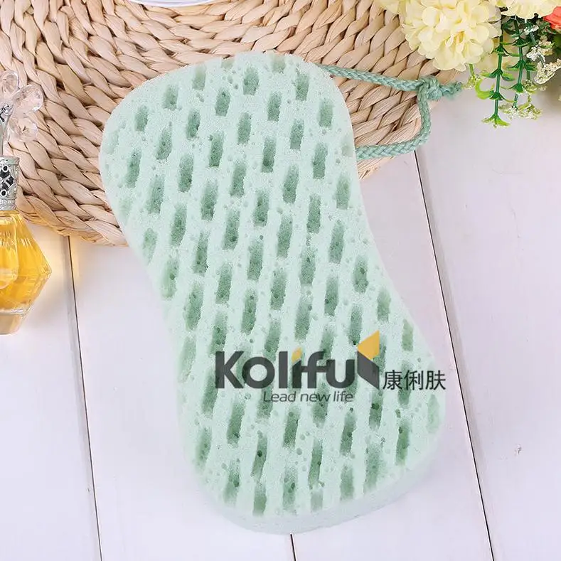 Kolifu 1 шт. Мочалка для ванны, Мочалка для душа, очищающая сетка для тела, Нейлоновая губка, богатые пузыри, Мочалка для тела, Массажная Мочалка для душа KLF027