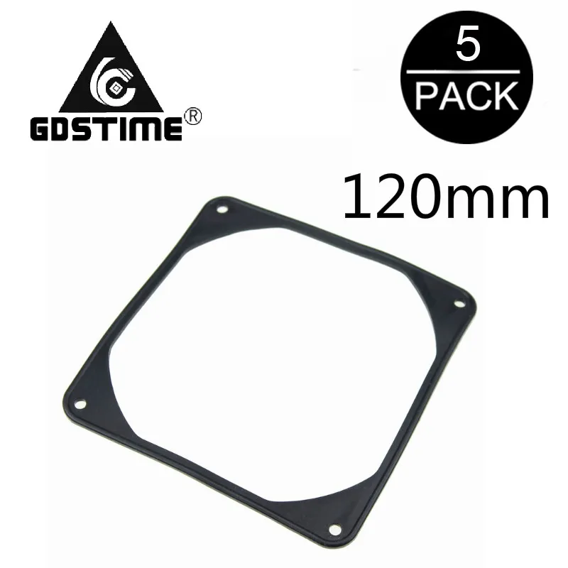 

5pcs Gdstime Reduse Noise 120mm 12cm Anti Vibration Gasket Shock Absorption Pad