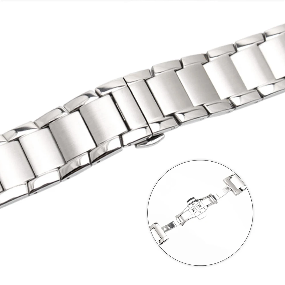Ремешок из нержавеющей стали для часов Armani AR2452 AR2453 AR2448