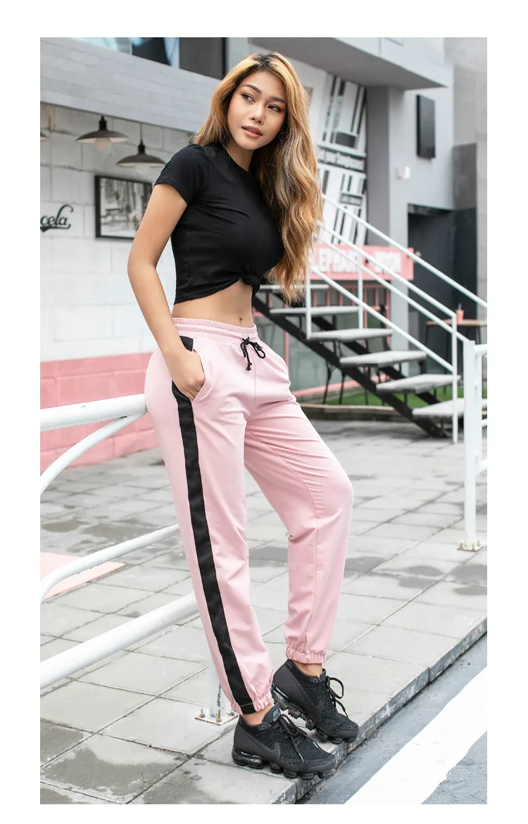 Colorvalue Summer Slim Fit O-neck Sport T-shirts Women Kink Design Fitness Workout Crop Top Leisure Cotton Short Sleeve Shirts