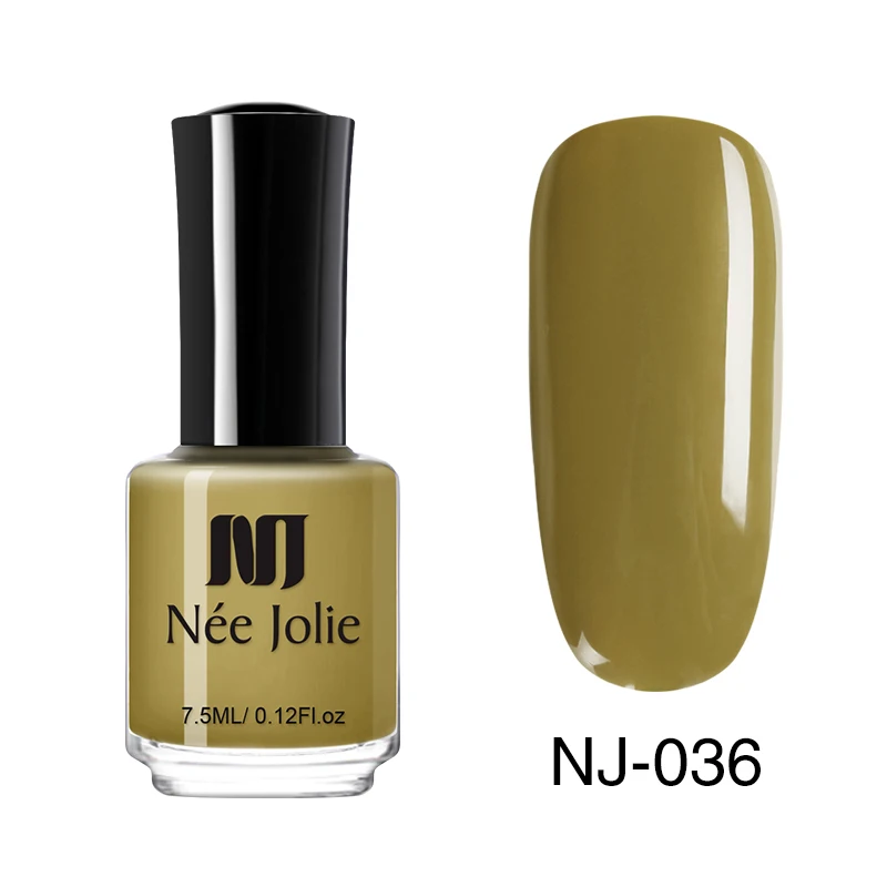7.5ml NJ036 NEE JOLIE 7,5 мл матовый лак для ногтей эффект ногтей цветной лак для ногтей маникюр Быстросохнущий лак для ногтей лак для пальцев - Цвет: 7.5ml NJ036
