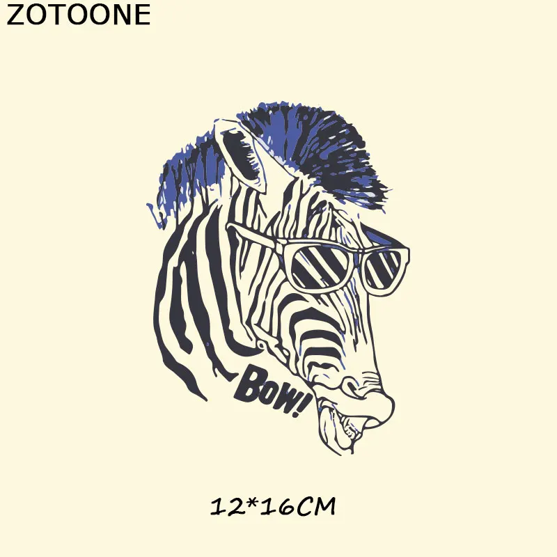ZOTOONE г-н нашивки в форме собак для одежды сумки переноса утюгом принт на футболке