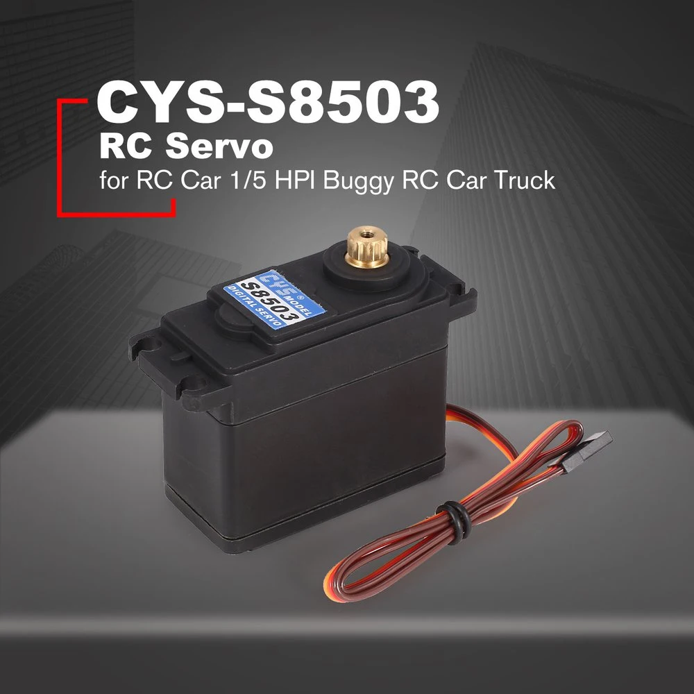 Оригинальный CYS S8503 30 кг цифровой сервопривод металлический RC руль для 1/5 Redcat HPI Baja