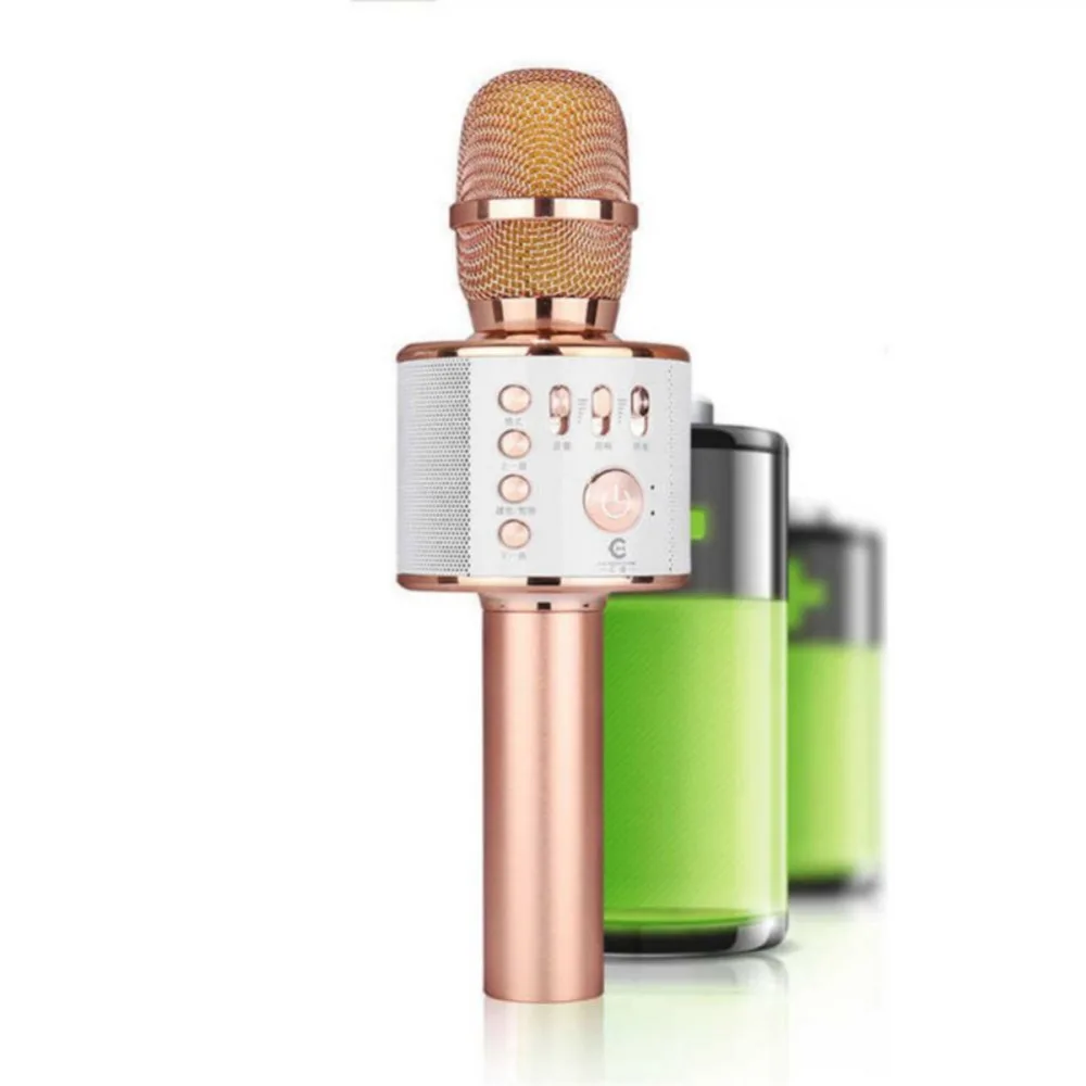 Профессиональный K38 ручной КТВ Микрофон Беспроводной Bluetooth караоке дома микрофон