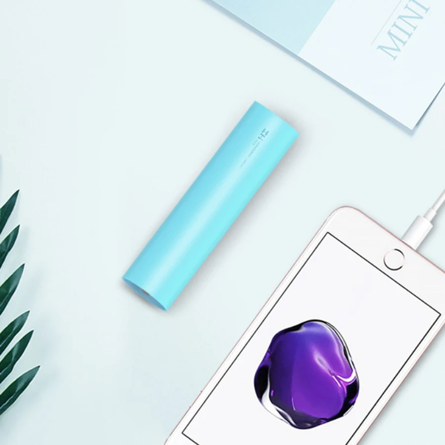Original Xiaomi ZMI MINI Portable Full 3000mAh Power Bank Rechargeable 18650 Batteries for iPhone Android Smartphone | Электроника