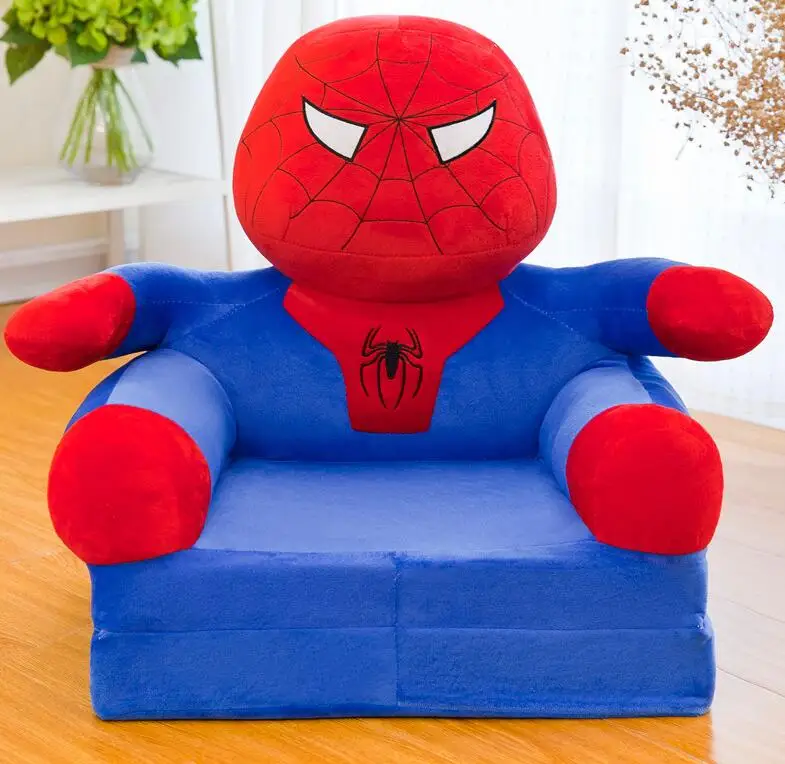Новинка, 50-55 см, Marvel, Мстители, складная, Капитан Америка, Человек-паук, плюшевая игрушка, мягкая кукла, подарок на день рождения для детей, мальчиков - Цвет: 04