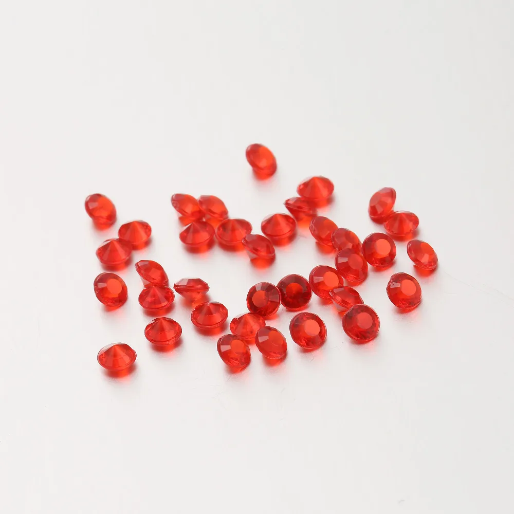 

10000pcs 3mm Acrylic Crystal Beads Wedding Party Decoration Diamond Confetti Table Scatter Birthday Festival Glass Ornaments