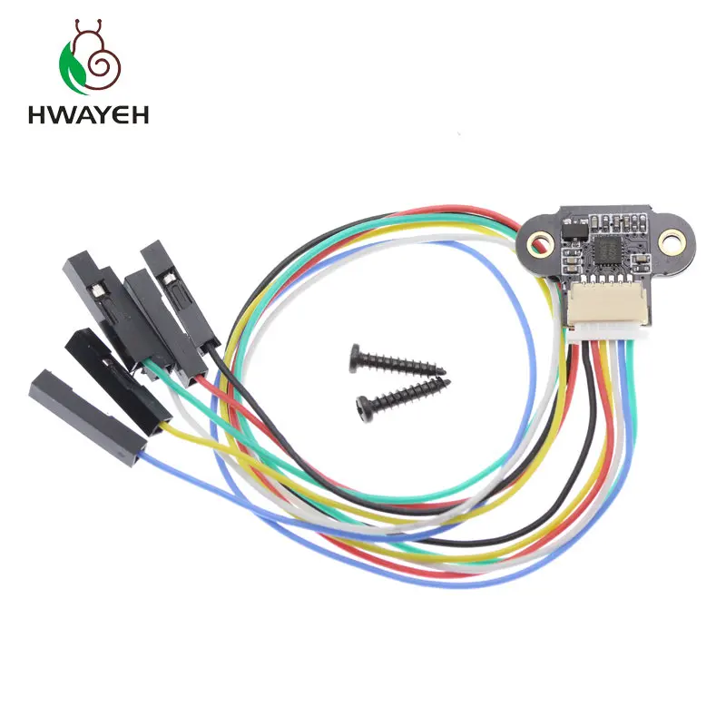 Модуль датчика лазерного диапазона 10 180 см интерфейс RS232 Arduino TOF10120 TOF05140 UART I2C выход