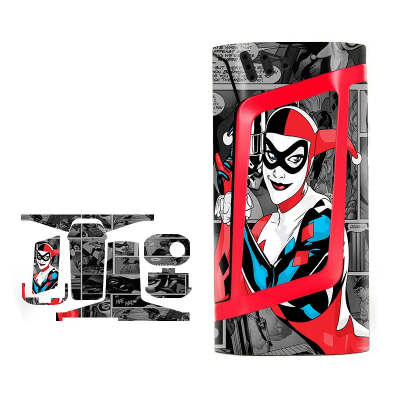 Джокер Бэтмен Харли Квинн защитная виниловая наклейка для Smok Alien 220W кожи съемный клей декоративная наклейка