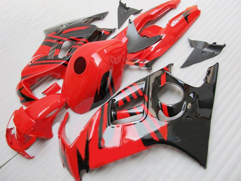

ABS plastic OEM fairings for HD CBR600 F3 1995 1996 CBR 600 F3 CBR600F3 96 95 red black road racing fairing kits & tank cover