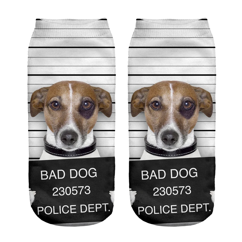 Милые носки из хлопка с кошкой для малышей Носки рисунком собаки тапочки милые