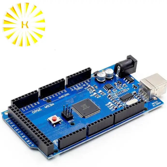 USB-плата MEGA 2560 R3 ATmega2560 AVR + Бесплатный USB-кабель MEGA2560 мы являемся разъемом