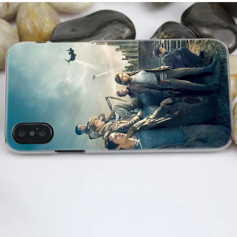 Чехол Maze Runner для iPhone XS Max XR X 10 7 8 6 6 S Plus 5s SE 5 4s 4 5C прозрачный жесткий пластик чехол для телефона оболочка пленка