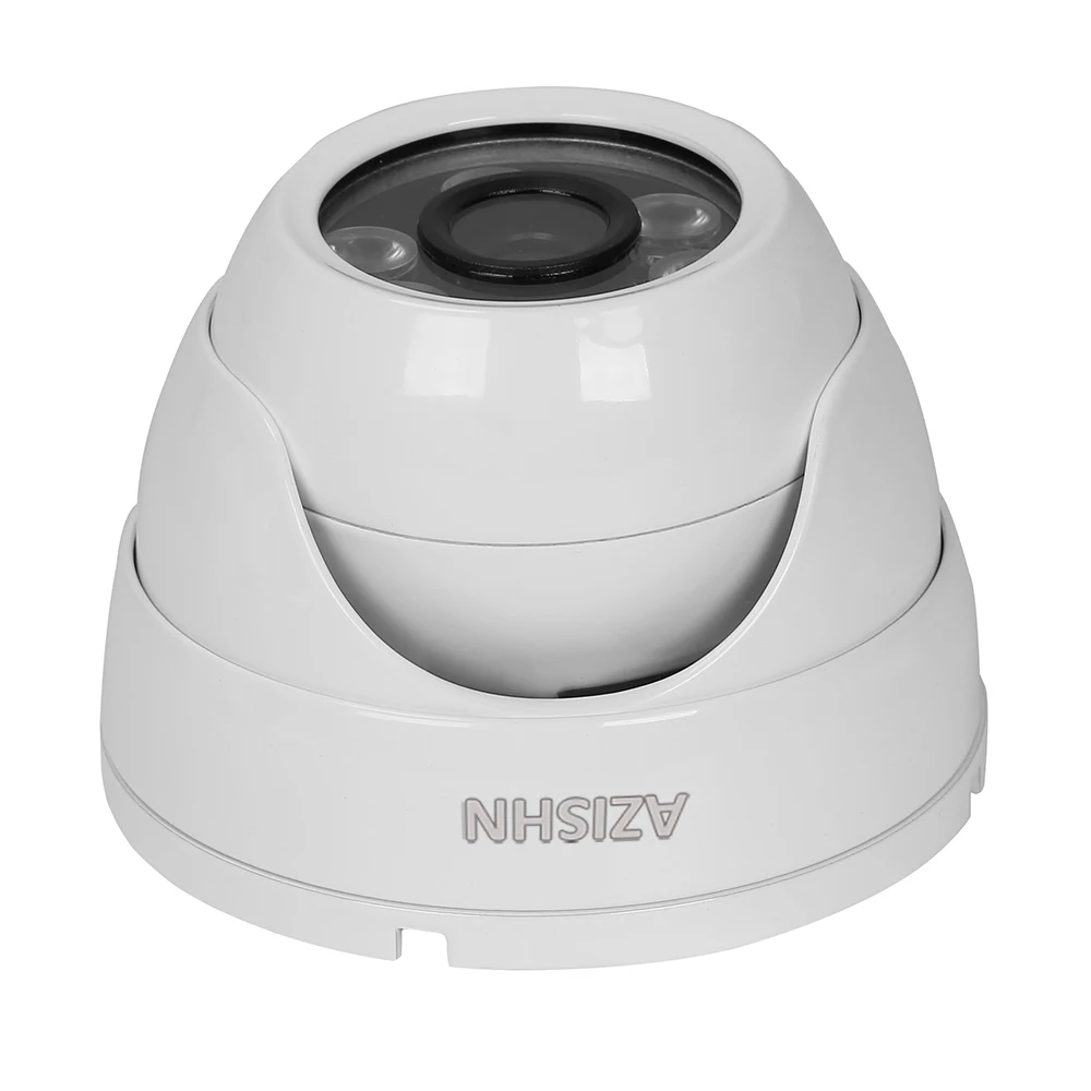 AZISHN 24IR светодиодная купольная ip камера POE 720 P/960 P/1080 P P2P ONVIF для помещений/улицы