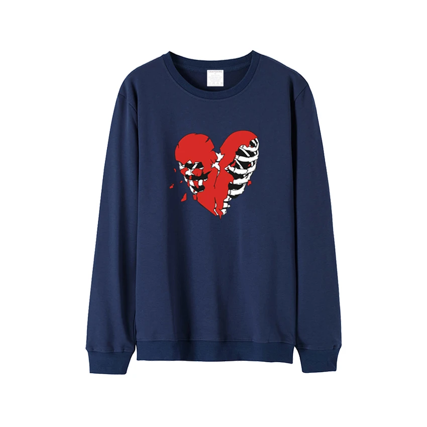 2019 hot new fashion casual cotton men and women round neck Sweatshirt creative print jacket | Мужская одежда