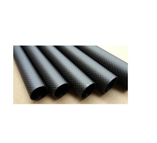 

10pcs 22MM OD x 20MM ID Carbon Fiber Tube 3k 500MM Long with 100% full carbon, (Roll Wrapped) Quadcopter Hexacopter Model 22*20