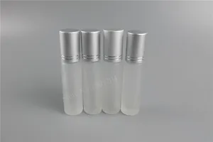 Пустая стеклянная бутылка для эфирного масла 10 х10 мл, 13 унций, стеклянные бутылки в рулоне, 10 мл матовые флаконы для духов