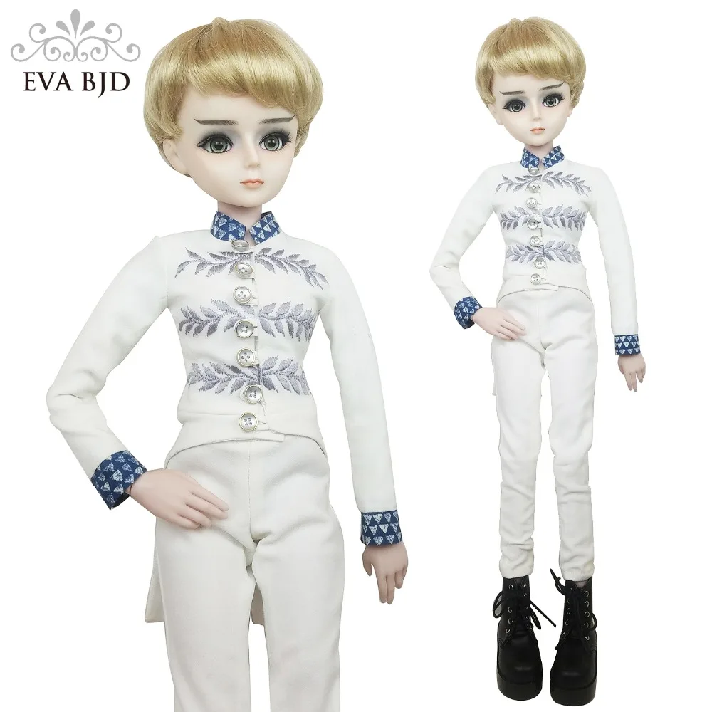 24 &quot60 см полный комплект EVA BJD кукла джентльмен Принц мужской Жених бойфренд для