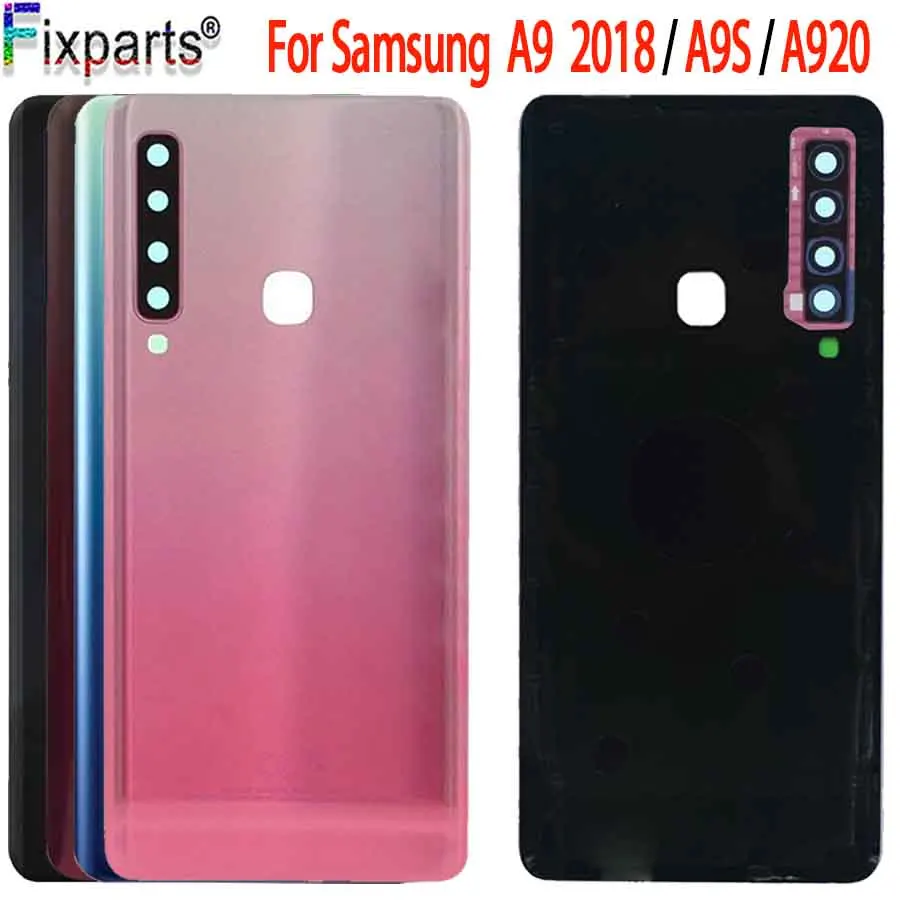 Задняя крышка аккумуляторного отсека 6 3 дюйма для SAMSUNG Galaxy A9 2018 A920 корпус из