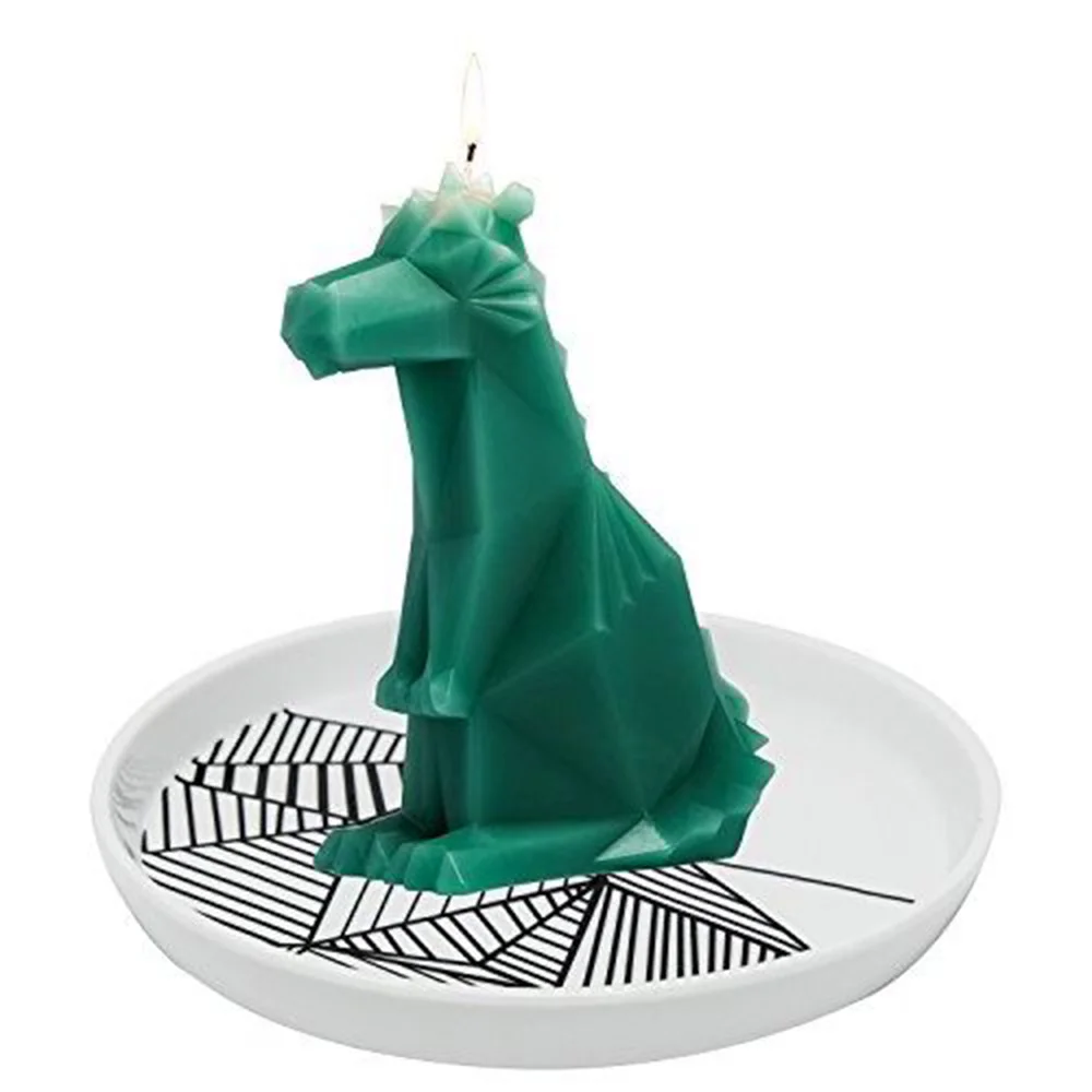 1 шт. уникальные свечи дракона нет скелет динозавра Декор для дома Подарочная