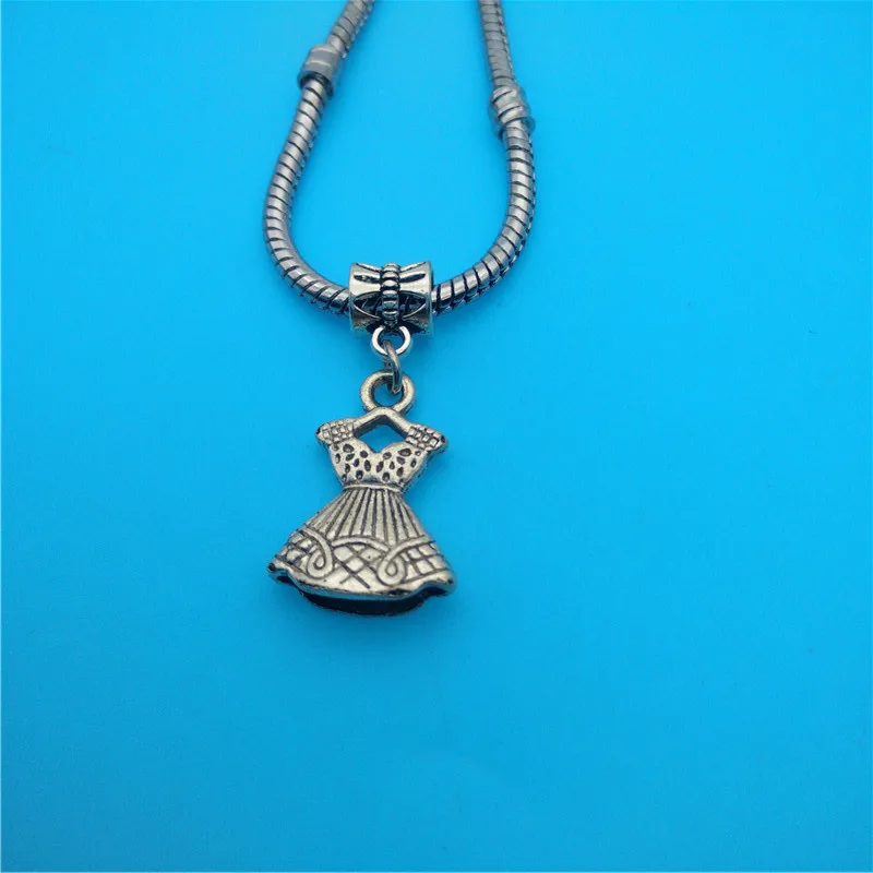 Винтажная Серебряная перемешивающая одежда принадлежности для зонтов подвеска