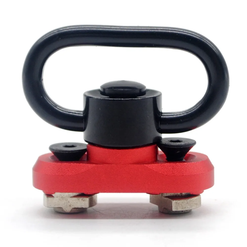 

Red Quick Release Sling Swivels Kit With M-lok Sling Mount Adapter Hunting Accessory
