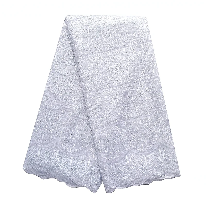 Свадебная нигерийская кружевная ткань 2018 высокого качества африканская розовая